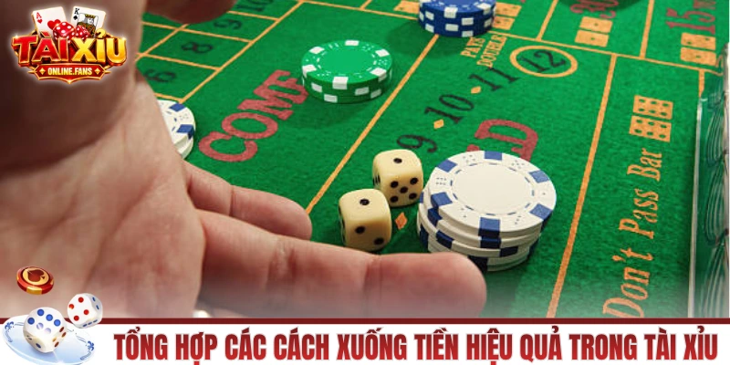Tổng hợp các cách xuống tiền hiệu quả trong tài xỉu